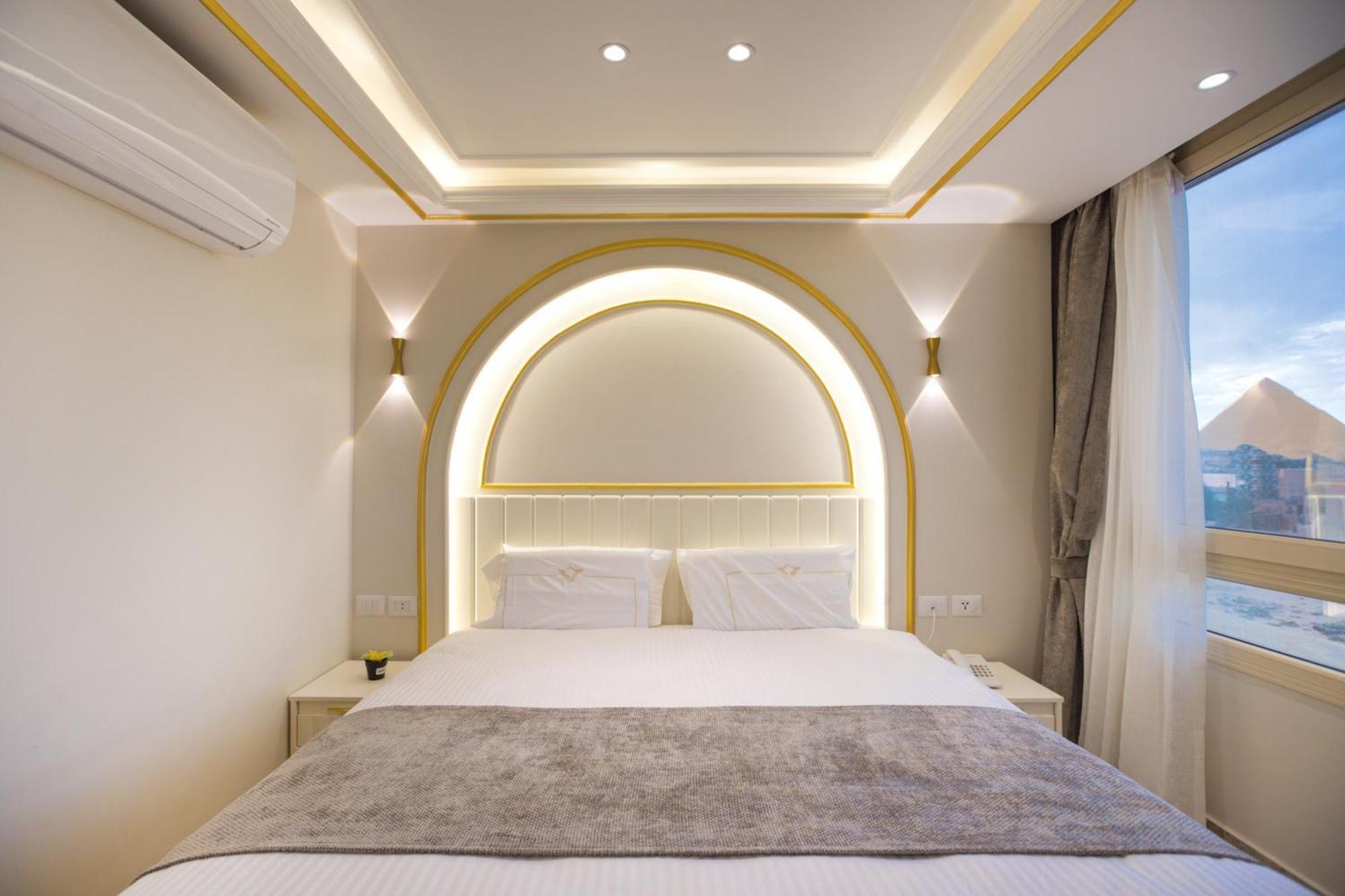 Pyramids Plateau Hotel Kafret el-Gabal Zewnętrze zdjęcie