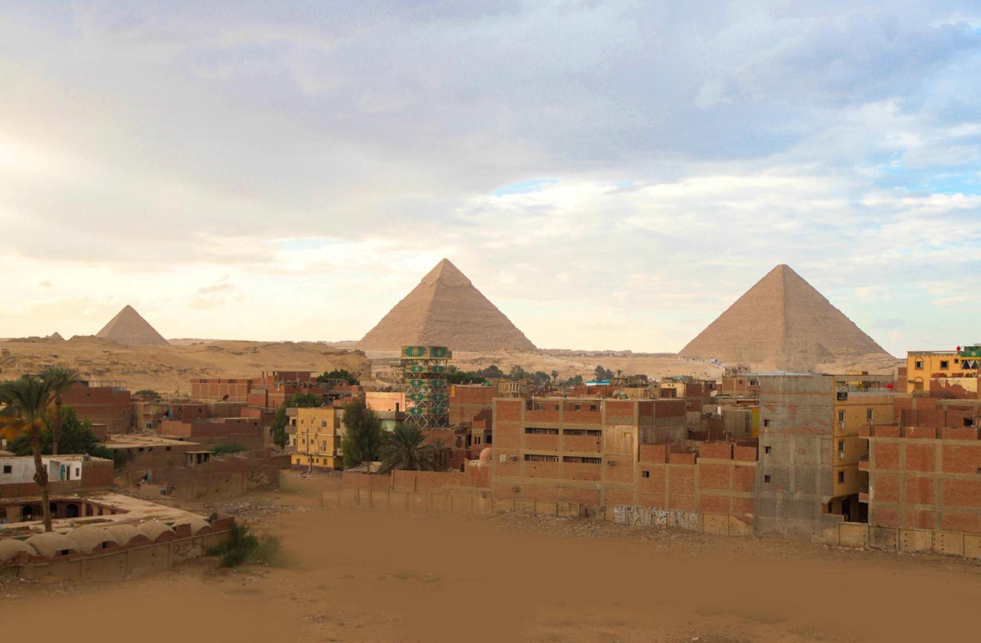 Pyramids Plateau Hotel Kafret el-Gabal Zewnętrze zdjęcie