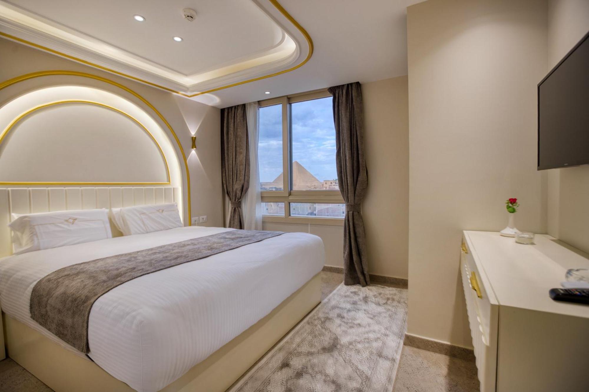 Pyramids Plateau Hotel Kafret el-Gabal Zewnętrze zdjęcie